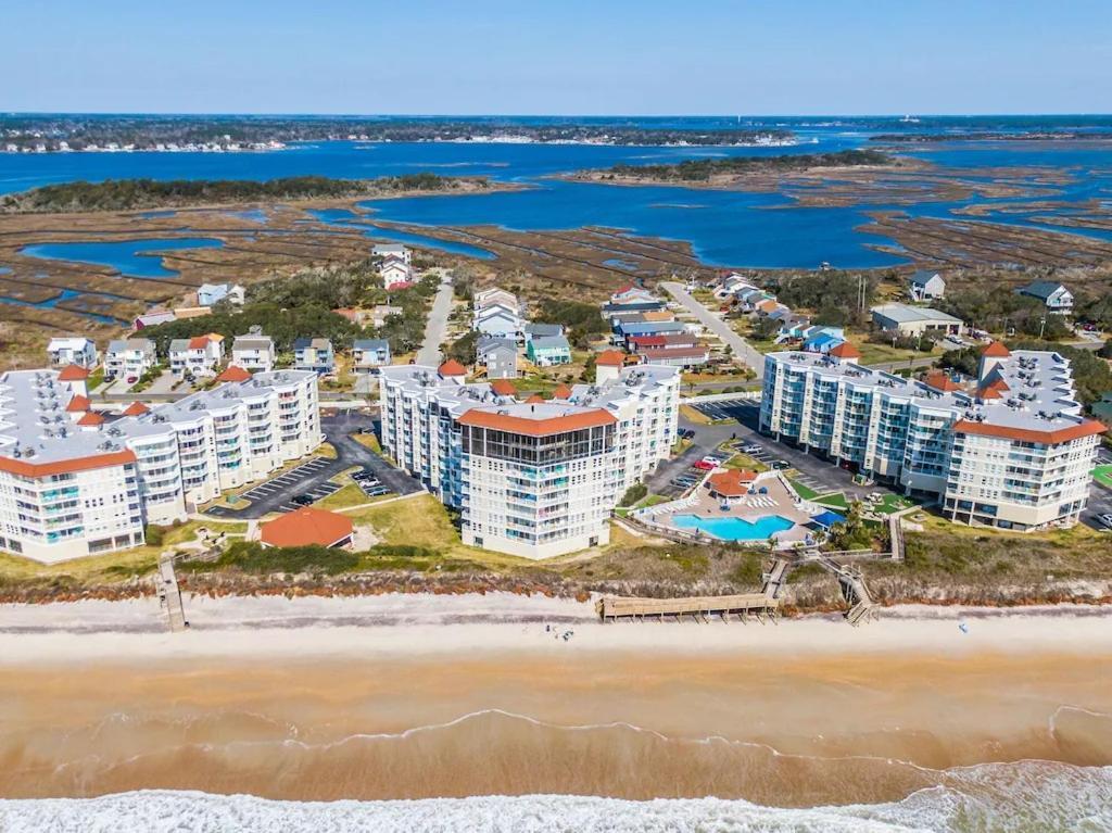 Ocean View, 2Br, 2Ba Condo, St Regis 3213, Topsail, Nc North Topsail Beach Bagian luar foto
